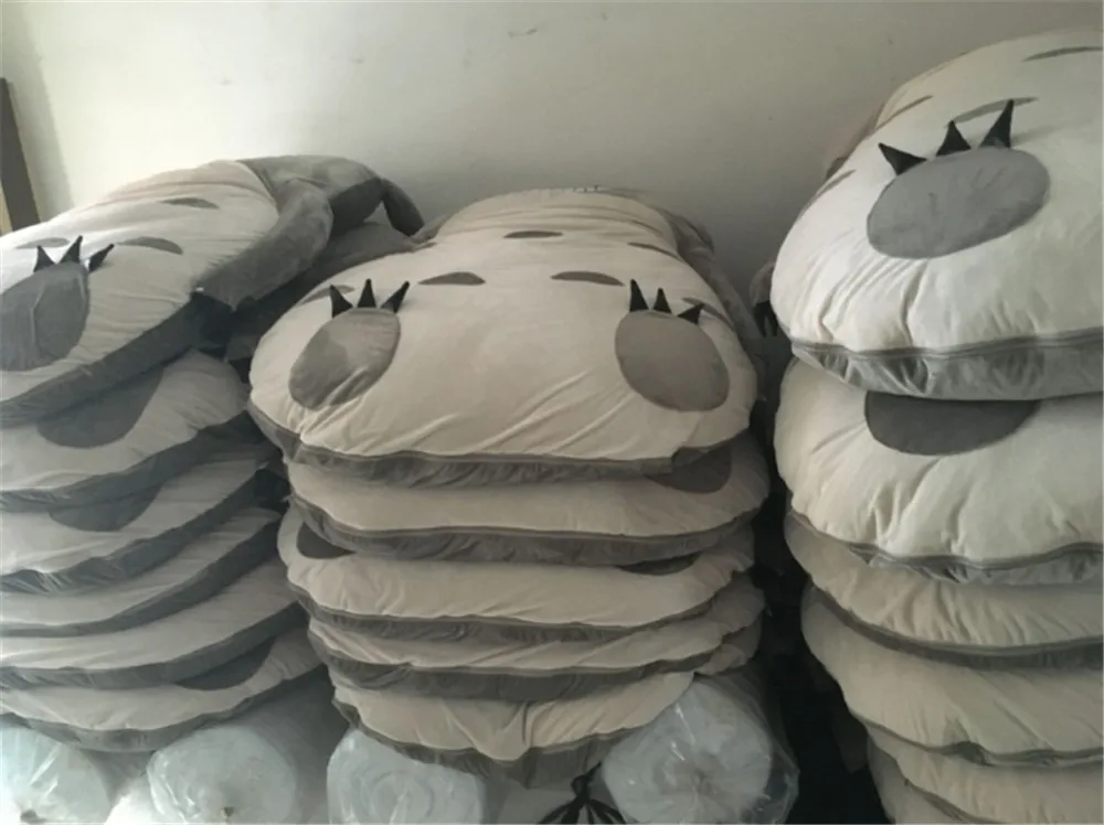Pop Anime Totoro Sleeping Bag Soft Plush Large Cartoon Bed Tatami Beanbag Mattress12