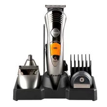 4 в 1 мужской набор для ухода за волосами электрическая машинка для стрижки волос и триммер для бороды, бритва, триммер для носа