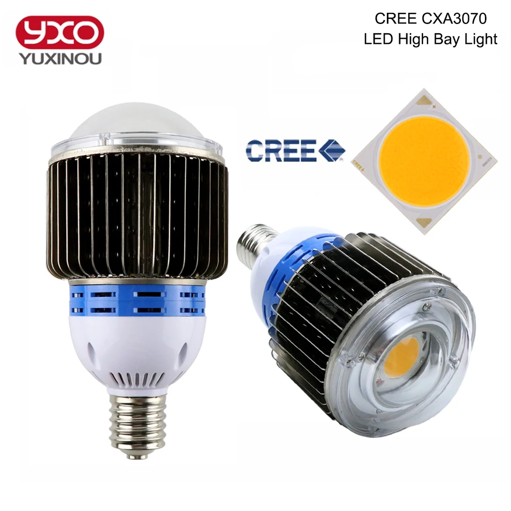 1 шт. CREE CXA3070 50 Вт 60 100 COB светодиодный ная лампа E27 E40 Базовая 3000K 5000K светильник ПА