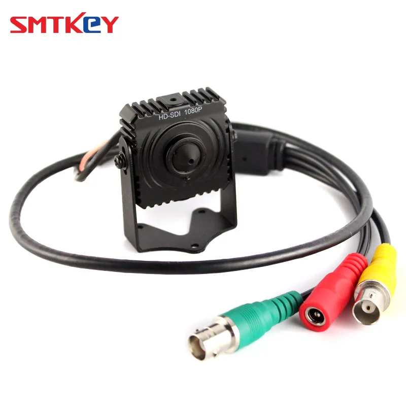 SMTKEY 1080P 2,1 мегапикселей Panasonic CMOS сенсор Пинхол объектив Мини HD SDI cctv камера