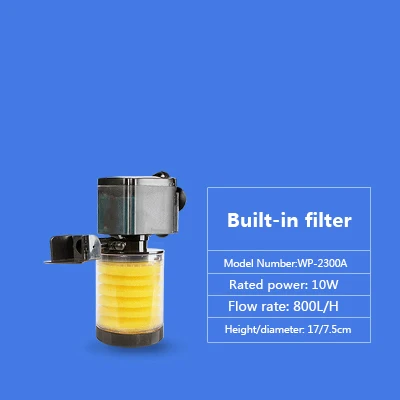 1-layer filter 3 в 1 фильтр для аквариума 10 Вт 20 Вт 25 Вт 30 Вт Ультра тихий фильтр для аквариума кислородный насос аквариумные аксессуары 220 В - Цвет: 1-layer filter