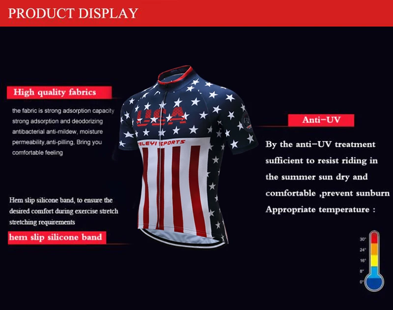 Профессиональная команда, новинка, Мужская велосипедная футболка, летний комплект, США, велосипедная одежда, комплект mtb, одежда для велосипеда, уличная одежда, костюм велосипедиста