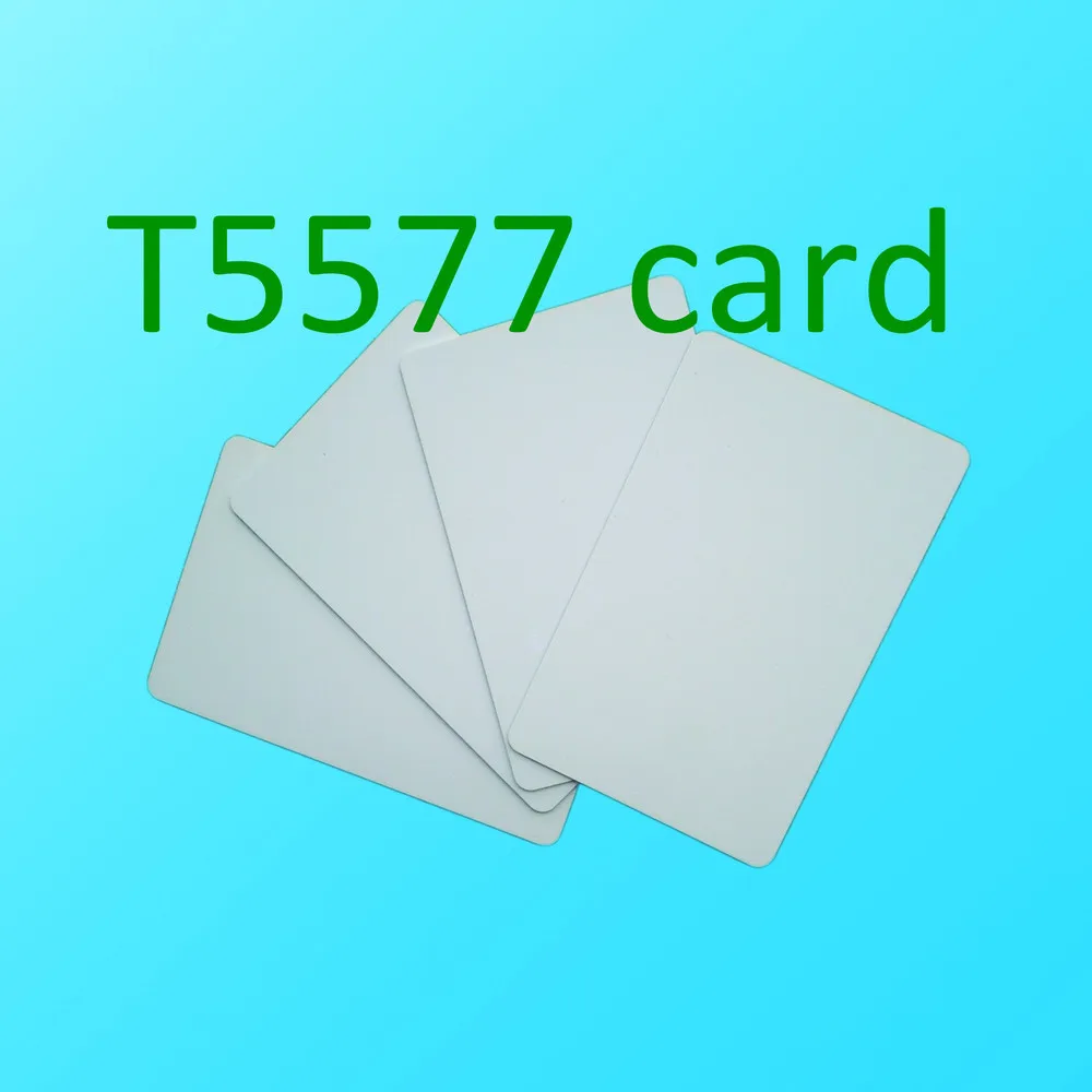 200PCS RFID 125KHZ пустая карта ATMEL T5577 Отель ключ-карта