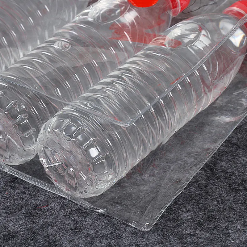 5 шт./компл. многоразовая ПВХ молния Топ герметичный контейнер Встаньте портативный экологически чистый косметический мешок для хранения Ziplock Органайзеры