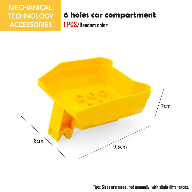 Совместимость с Duploed большая частица строительные блоки детские игрушки DIY технология инженерное оборудование сборочные аксессуары игрушка подарок - Цвет: 0765