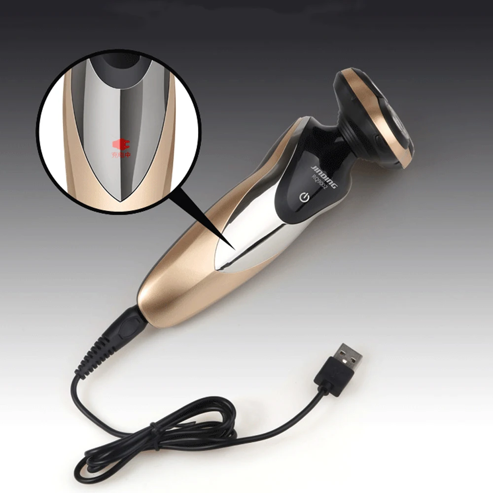3W USB Electric Shaver 3 Blade Heads Electric Razor Shaving Machine Electric Epi