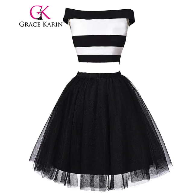 Black and White Prom Dresses