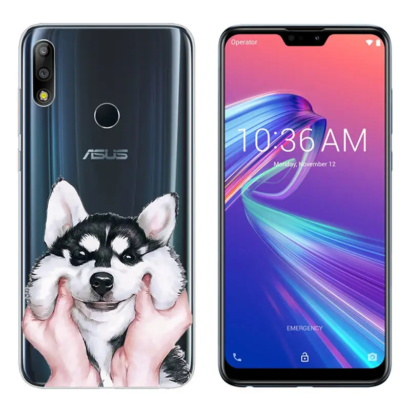 Case for Asus ZB631KL Zenfone Max Pro M2 Silicone ZB633KL Zenfone Max M2 Cover Transparent ZB 631KL Soft TPU ZB633 KL Fundas  (31)