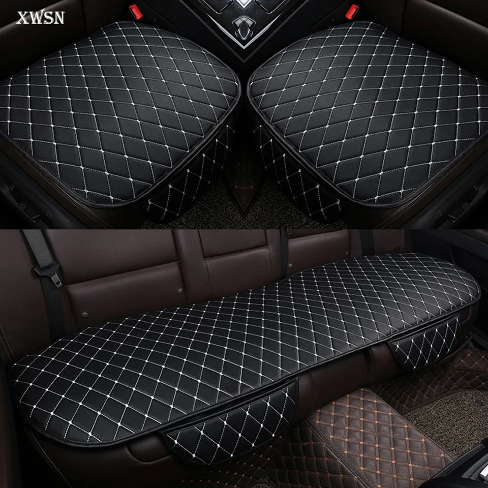 

PU Leather Universal Car Cushion for honda civic 2006-2011 2018 cr-v accord 7 city FIT jazz car seat cover car accessories