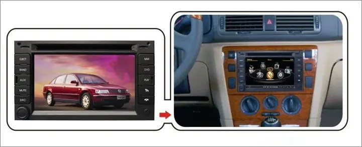 Discount Liislee For VolksWagen Passat B5 2000~2005 Car Multimedia System Radio CD DVD TV GPS Nav Navi Map Navigation HD Touch Screen 2