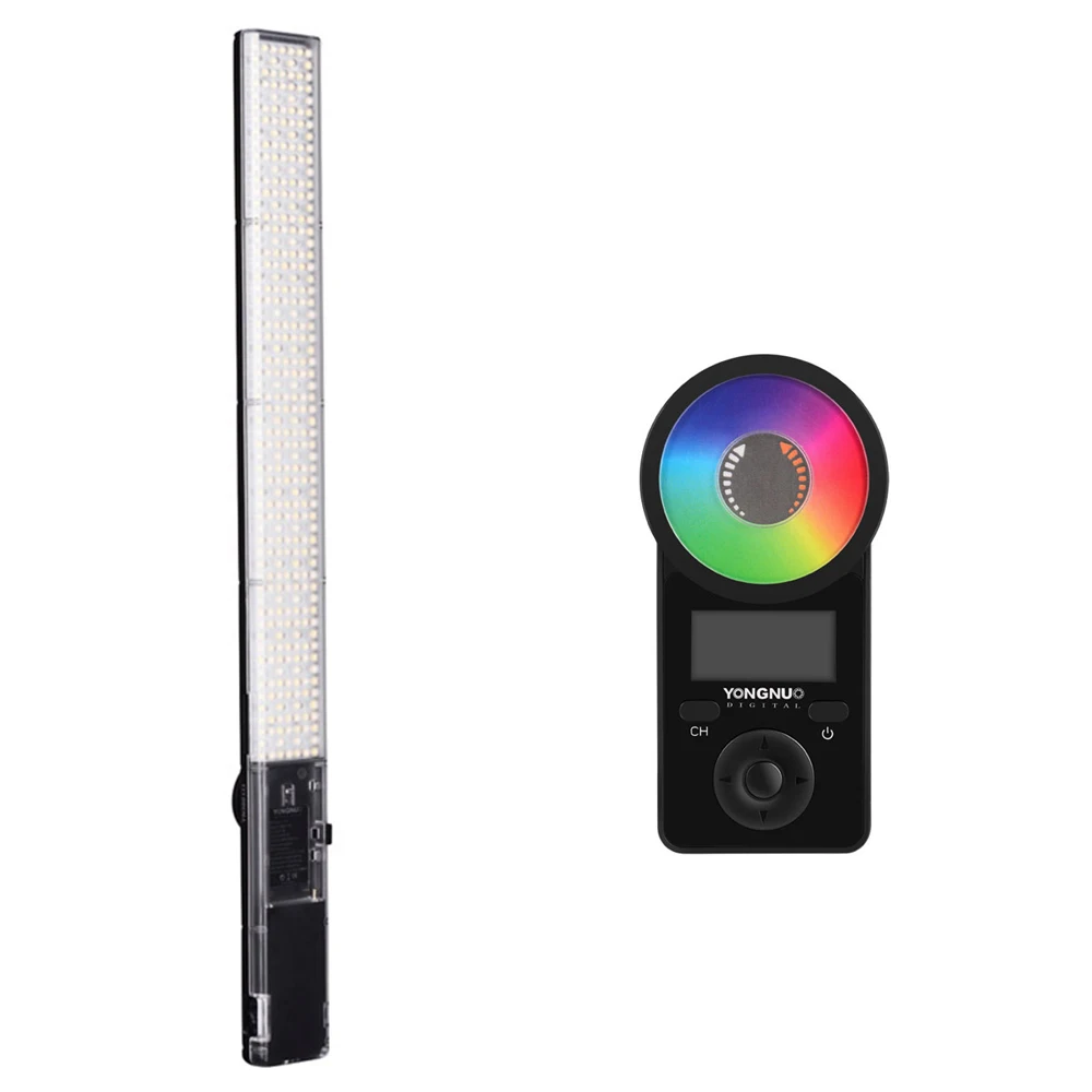  YONGNUO YN360 III YN360III Handheld LED Video Light Touch Adjusting Bi-colo 3200k to 5500k RGB Colo - 33045165903