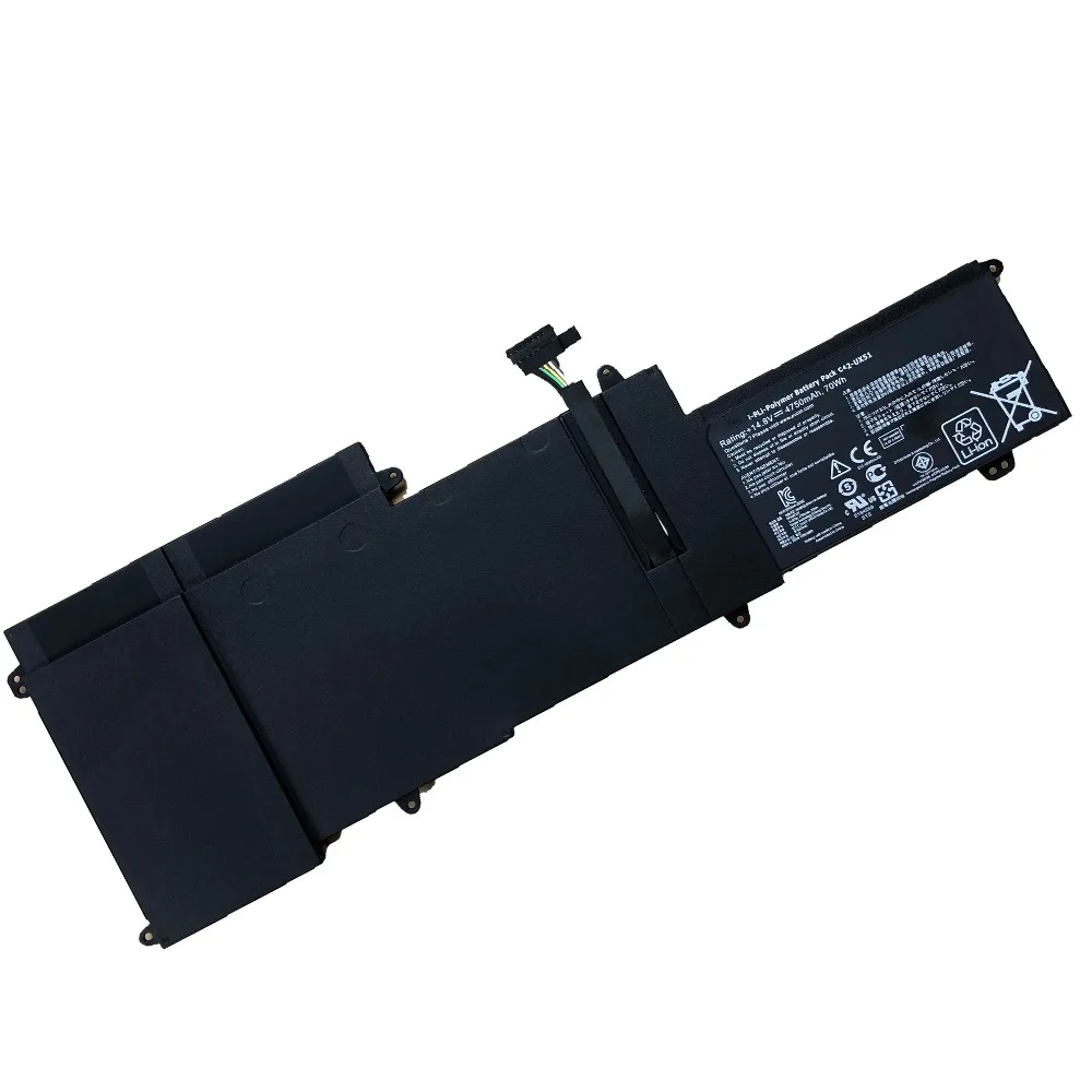 Cena 14.8 V 4750 mAh 70wh C42 UX51 nowy oryginał C42 UX51 Laptop bateria do ASUS ZenBook U500 U500V U500VZ UX51 UX51V UX51VZ