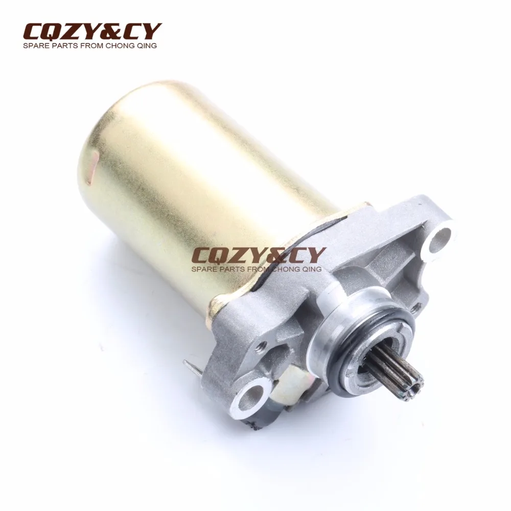 10 зубьев электродвигатель для PIAGGIO Fly 50 Liberty50 Nrg Purejet Vespa Lx Zip 50cc 4T 96921R|50cc starter motor|motor