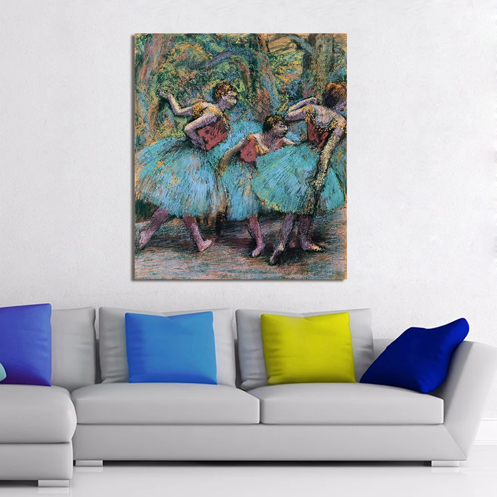 Edgar Degas Three Dancers-3