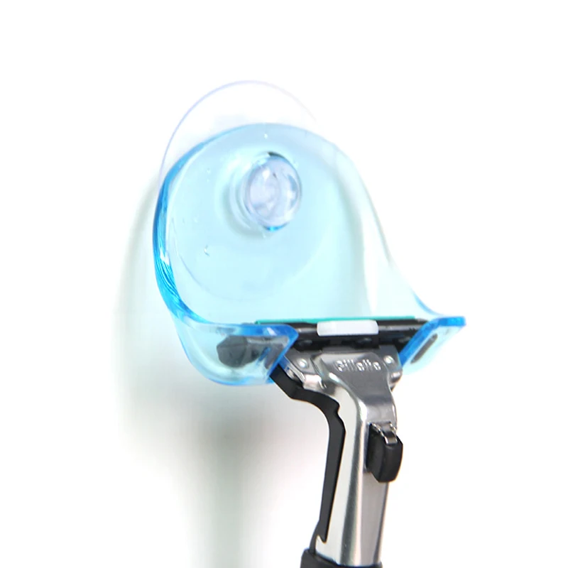 JCBCSING 1 قطعة 2 الألوان ماكينة حلاقة تخزين الرف البلاستيك سوبر الالتصاق الحلاقة رف الحمام الحلاقة حامل ملحقات الحمام