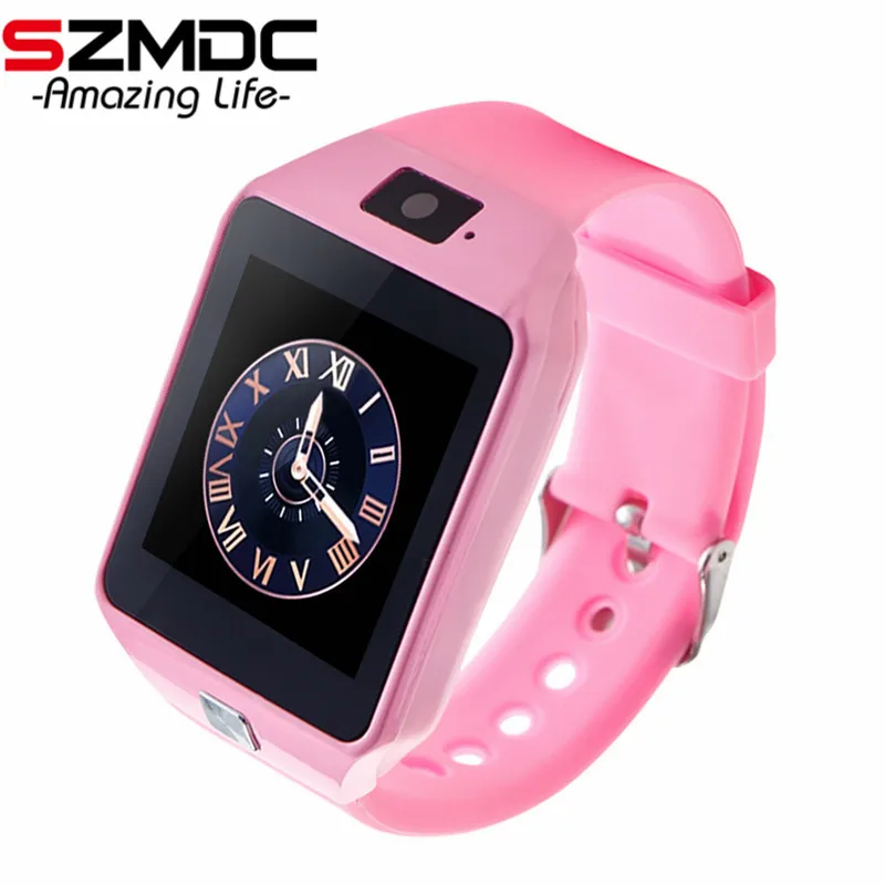 SZMDC Smart Electronics DZ09 Smart Baby Watch With Passometer Camera Android Bluetooth Smart Watch For Children Smartwatch Kids