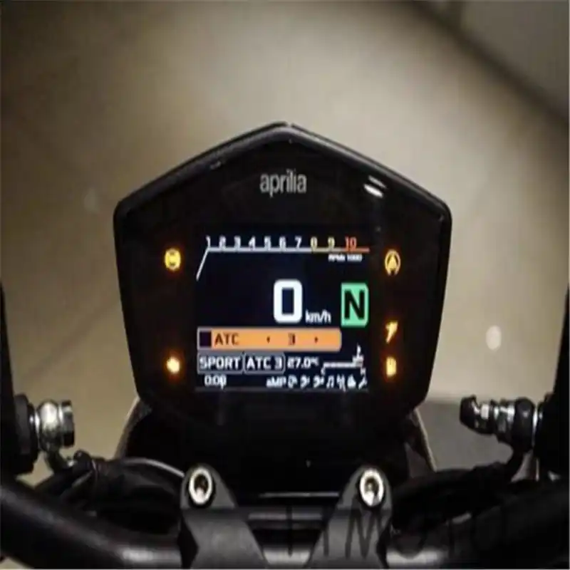 HONGK B078YNSJ8Z Dashboard Scratch Protection Film Screen Protector Compatible with Aprilia Shiver900 RSV4 RR