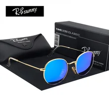Marque de mode femmes lunettes de soleil Classique rétro circulaire lunettes de soleil polarisées Polaroid lentilles UV400 Loisirs Conduite R1625