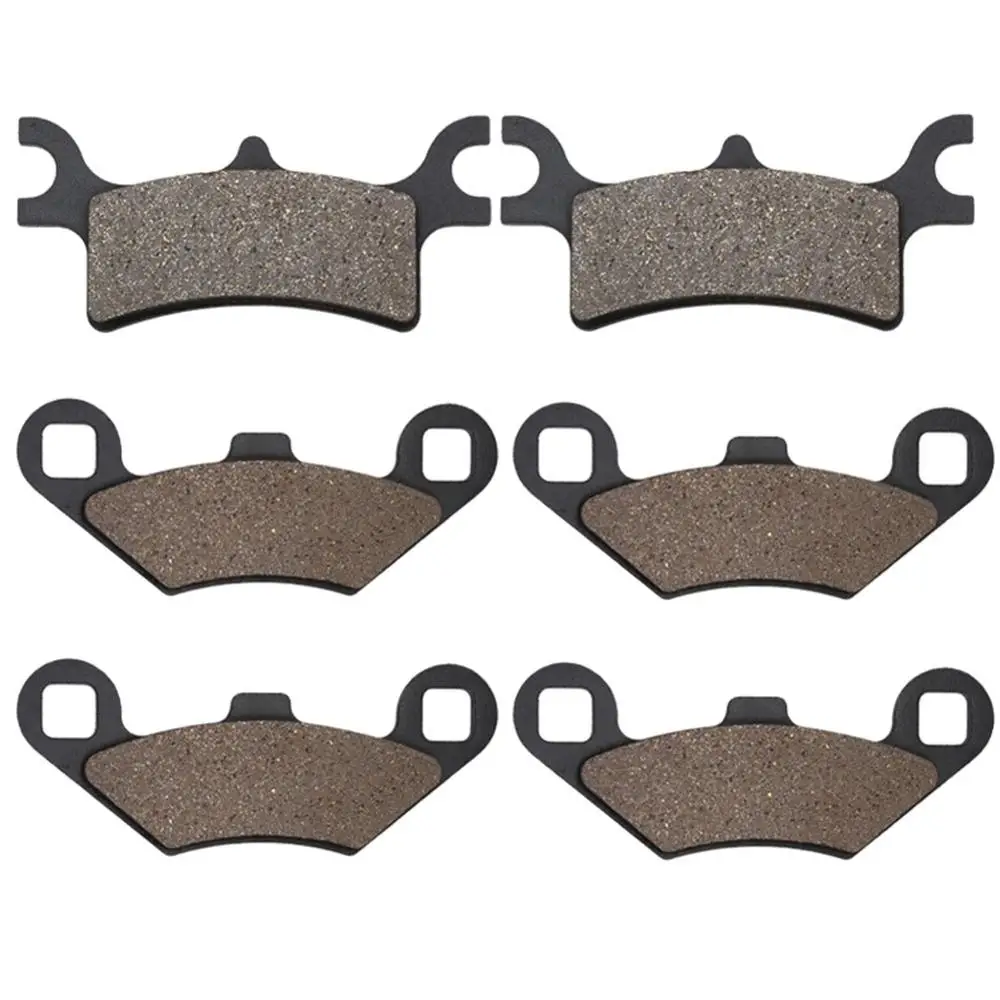 FRONT REAR BRAKE PADS FITS POLARIS SPORTSMAN 450 2006 2007