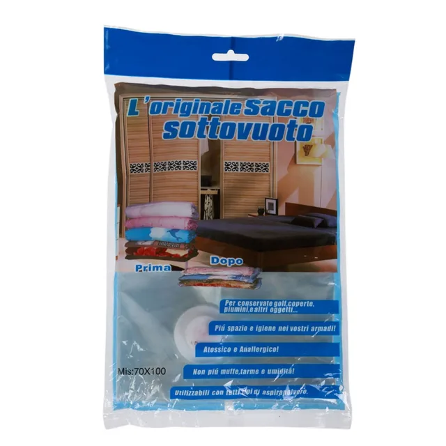 Online Plastic Vacuum Seal Organizer Travel Package Bags Image