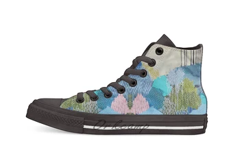 

Into the Distance Novelty Design Casual Canvas Shoes Custom shoes Drop Shipping