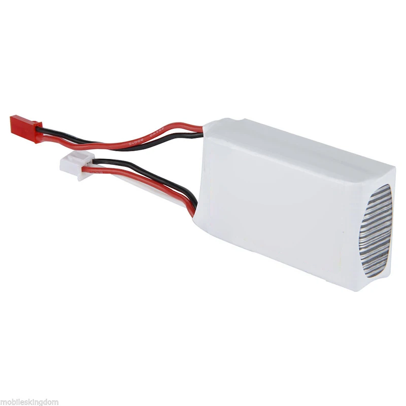 2X1000 В в s 2 S 7,4 мАч 20C JST штекер Lipo Li-poly аккумулятор для RC вертолет автомобиль