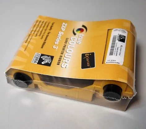 Hot Selling/ Zebra card printer ZXP Series 3 Original Color Ribbon-in