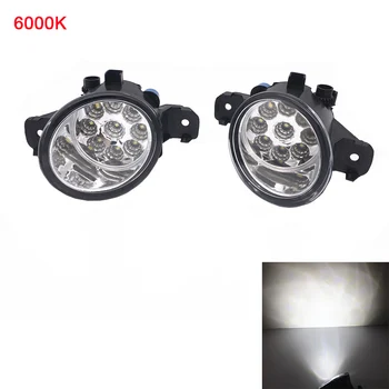 

Day Running Lights 6000K 1260LM 12W H11 LED Fog Lamps Assembly for Nissan Micra 2002~2013