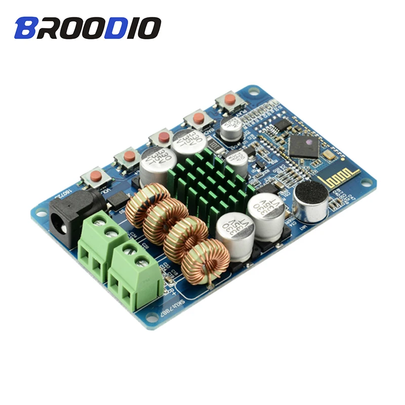 

TPA3116 Bluetooth Audio Digital Amplifier Board Dual Channel 2X50W Bluetooth 4.0 Receiver DC8-26V Power Amplifiers Stereo DIY