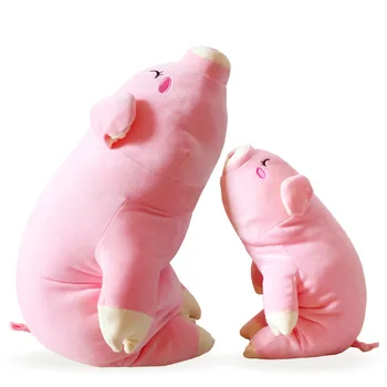 

Pink Pig Plush Toy 45cm Plush Dolls For Children High Quality Soft Down cotton Baby Brinquedos Animals For Gift