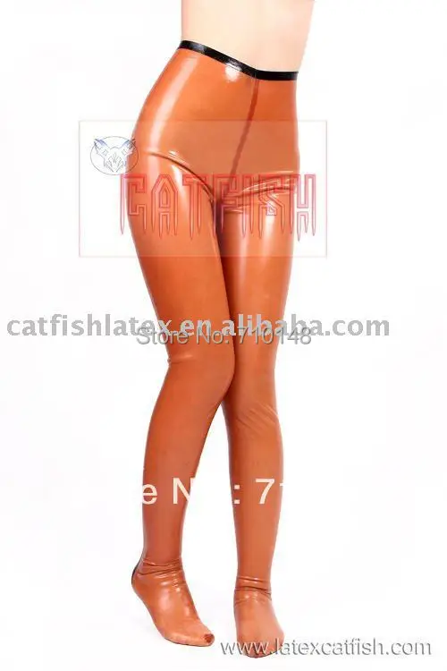 Buy Catfish Footed Panythose Latex Leggings Rubber