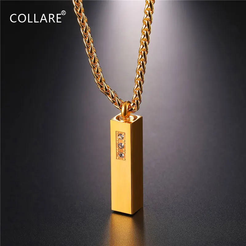 

Collare Cremation Urn Necklace Pills Stainless Steel Perfume Bottle Pendant Ash Holder Mini Keepsake Memorial Jewelry P845