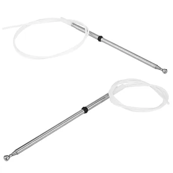 

SOONHUA Car Replacement Antenna Stainless Steel Aerial AM FM Radio Antenna Mast for Toyota Land Cruiser Lexus LX470 1998 2007