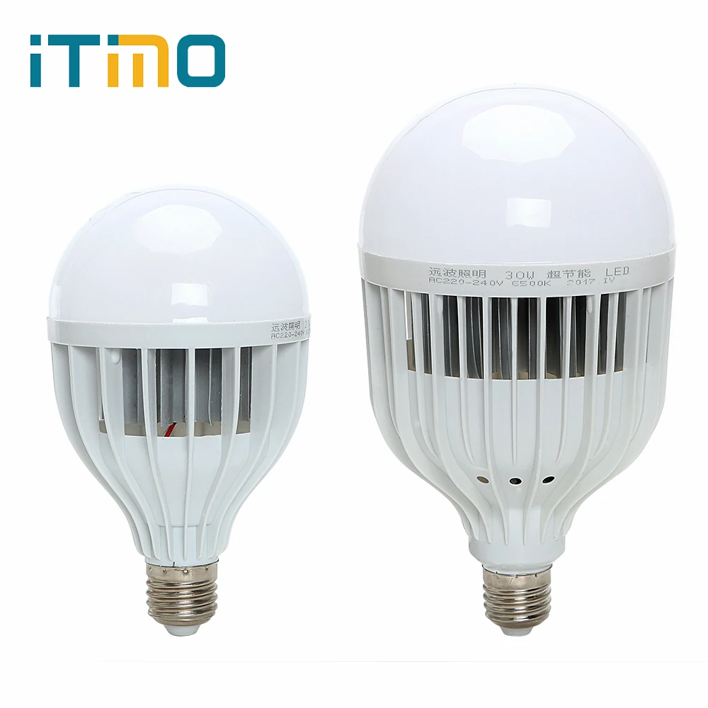 

ITimo Birdcage Shape Led Bulb Lamp White Energy Saving Special 20W 30W LED Bulb E27 Home Lighting Super Bright Lampada Bombillas