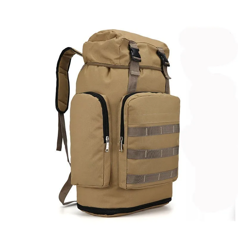 

80L Man Large Capacity travel backpack Tactical Military Backpacks Packet Assault Outdoor Hiking Bags Camping Mountaineering Bag