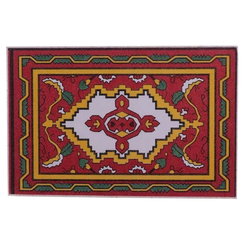 

1/12 Scale Dollhouse Miniature Tnational style Area Rug/Carpet/Mat Floor Coverings for Dolls House Any Rooms Furniture Decor