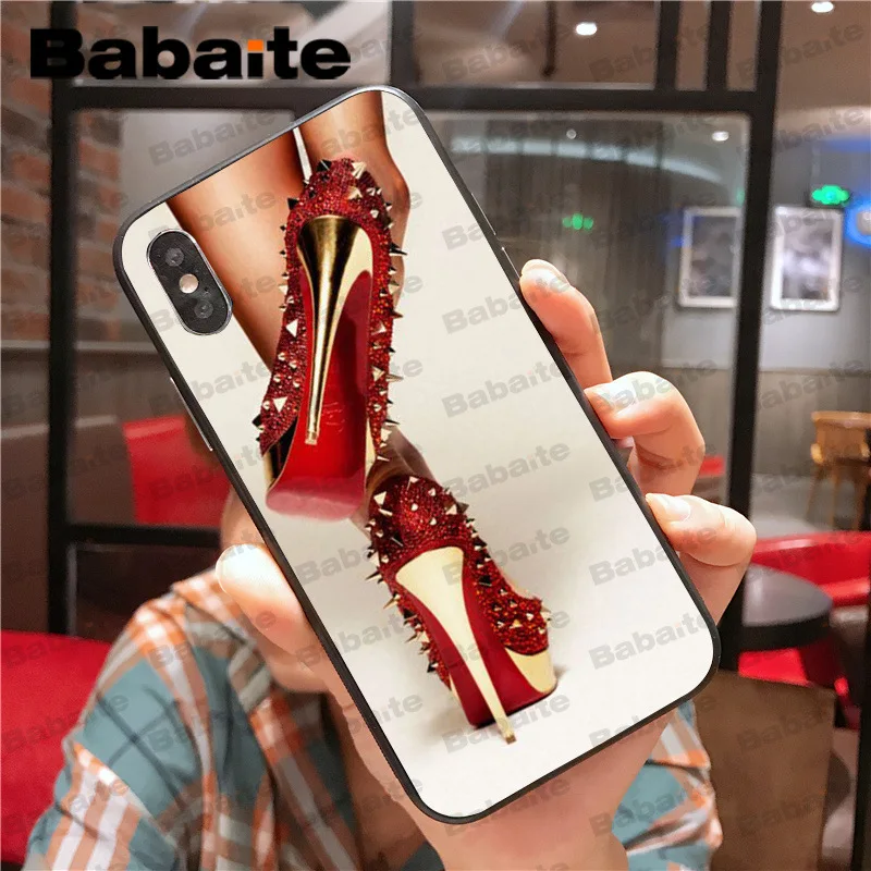 red high heel shoes girly 