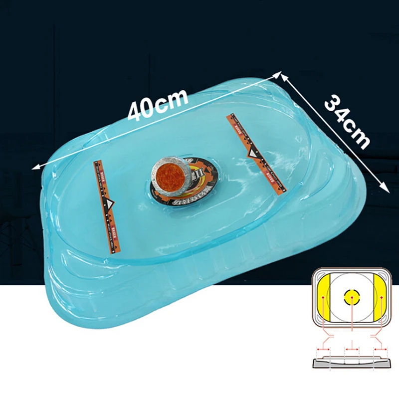 

Bey blade Bey Stadium Attack Plate Combat Battle Top Arena Blue Stadium Beyblade Bey Kids Funny Toy