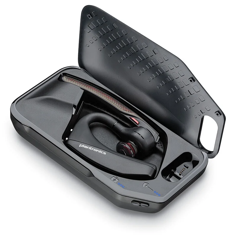 Plantronics Voyager 5200 модная гарнитура в деловом стиле беспроводные гарнитуры Bluetooth с шумоподавлением для samsung Xiaomi - Цвет: 5200 With Case