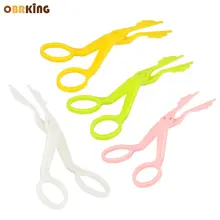 OBRKING пластик окантовкой ножницы крем Съемник цветов из глазури Детская безопасность ножницы помадка торт декоративный поднос передачи выпечки Кондитерские инструмент