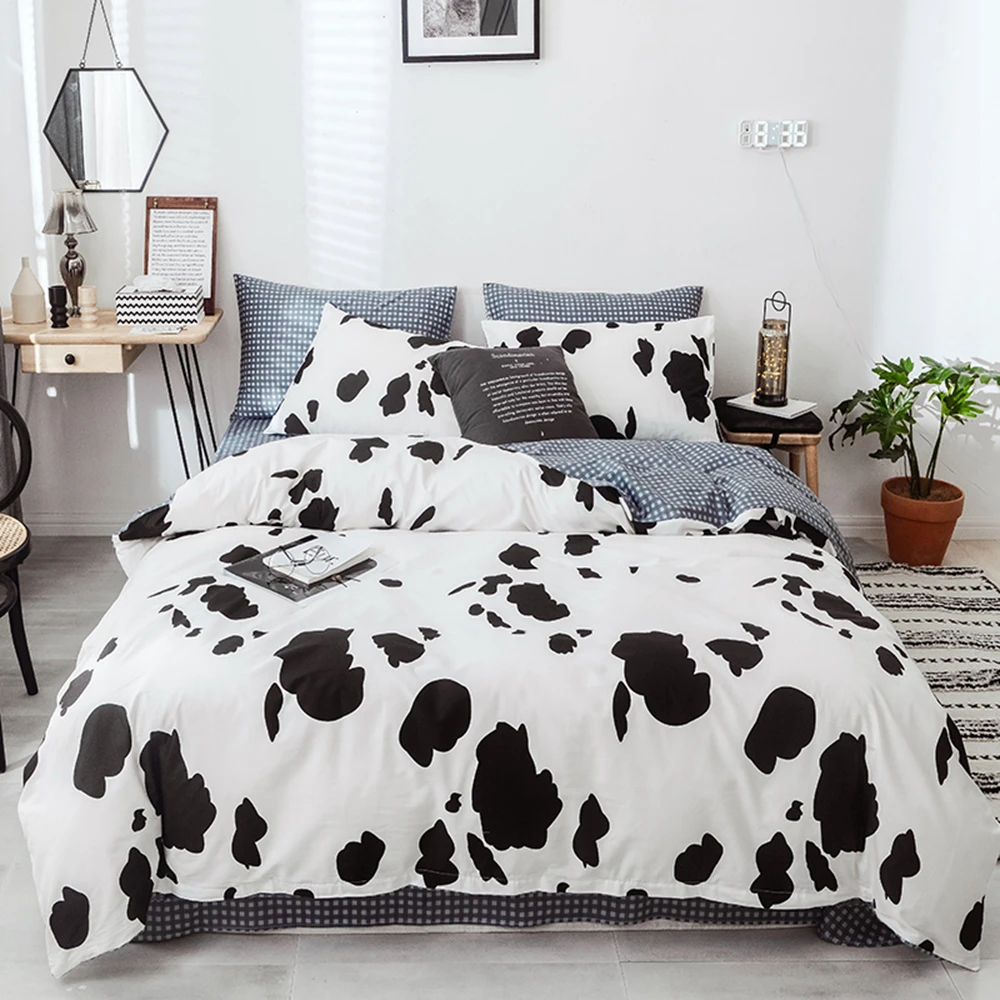 

Birthday gift Spring summer style bedding set duvet cover set pillow case Quilt cover Single/Double/Queen Sizes bed linen set