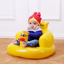 Многофункциональный Детский Надувной Диван утка стул дети учатся табуреты для ванны дети столовый набор путешествия животных портативный Музыкальный Стул