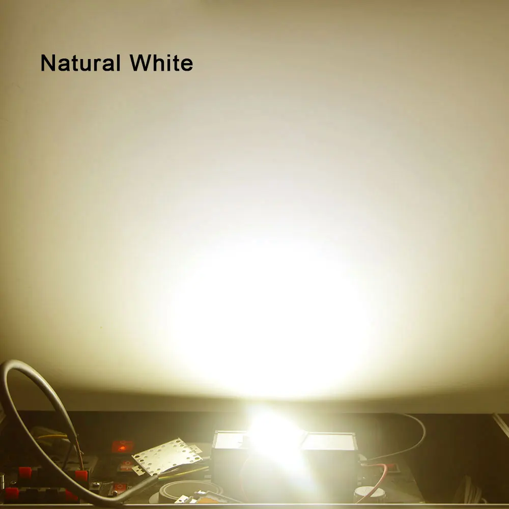 1 шт Высокая яркость 10 Вт 20 Вт 30 Вт 50 Вт 70 Вт COB Интегрированный Светодиодный лампы постоянного тока чип 27 V-36 V DIY светильник лампы Точечный светильник Потолочные Светильник диод - Испускаемый цвет: Natural White