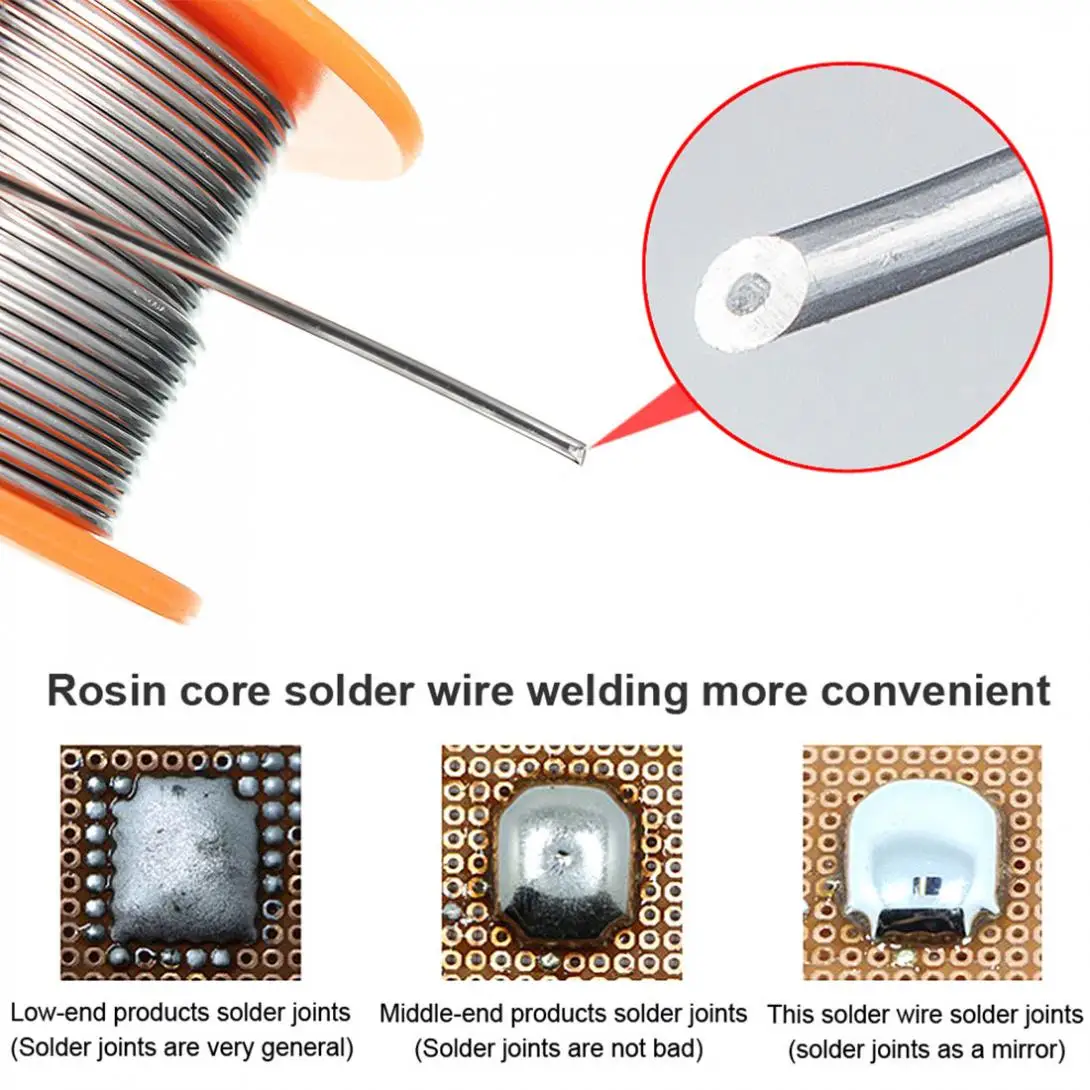63/37 50 г 1,5 мм Олово штраф сварки сердечника провода припоя с 2% поток и канифоль для Электрический паяльник гладить