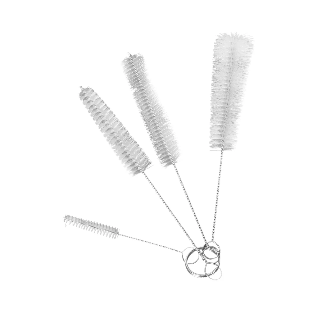 4pcs Bottle Cleaning Brushes Kitchen Kettle Spout Teapot Nozzle Clean Brush Set