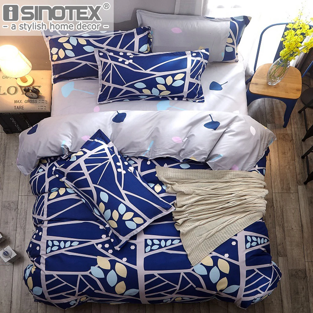 

Sanding Bedding Sets Polyester Quilt Cover Bed Sheet Pillow Cover Pillowcase Character Cartoon Brief Decoration Bedroom 3/4 PCS