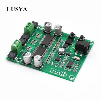 

Lusya Dual-core YDA138 audio amplifier Bluetooth 4.2 Streo Digital Amplifier 20W*2 DC12V T0566
