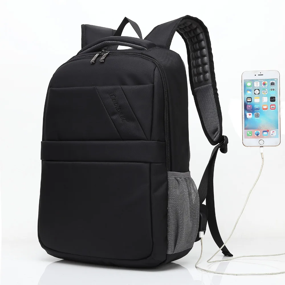 

15.6" Waterproof Laptop Anti Theft Backpack External USB Charge Port Men Casual School Bags Rucksack Male Mochila for Teenagers