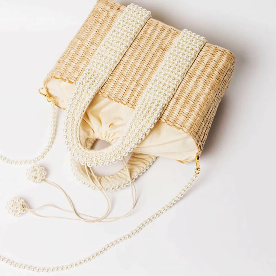Beach Bag with Pearl (15)