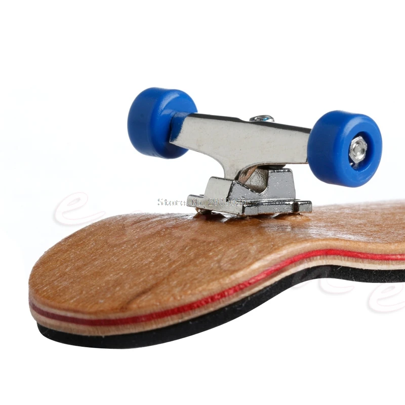 Стиль деревянный Настольный пальцевый скейтборд спортивные игры дети подарок клен дерево-B116